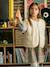 Sleeveless Sherpa Jacket for Girls blush+plum+vanilla - vertbaudet enfant 
