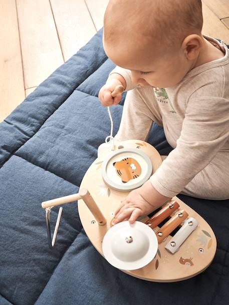 Musical Activity Table in FSC® Wood, Tanzania wood - vertbaudet enfant 