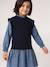 2-in-1 Dress for Girls navy blue - vertbaudet enfant 