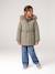 3-in-1 Parka with Hood for Girls black+GREEN DARK SOLID+khaki+PURPLE MEDIUM SOLID+sage - vertbaudet enfant 
