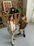 Sleeveless Sherpa Jacket for Girls blush+plum+vanilla - vertbaudet enfant 