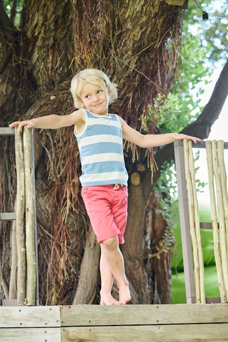 Pack of 2 Tank Tops for Boys set green+set yellow - vertbaudet enfant 