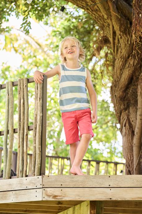 Pack of 2 Tank Tops for Boys set green+set yellow - vertbaudet enfant 