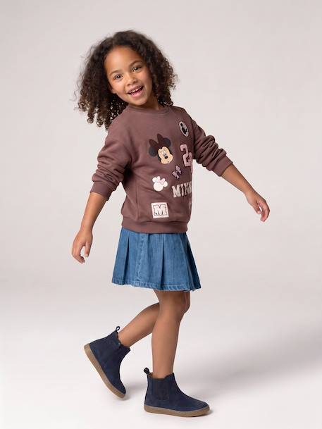 Skort for girls brut denim - vertbaudet enfant 