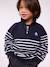 Zip-neck sweatshirt by PETIT BATEAU navy blue - vertbaudet enfant 
