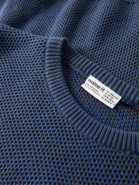 Pull garçon coupe loose name it bleu grisé - vertbaudet enfant 