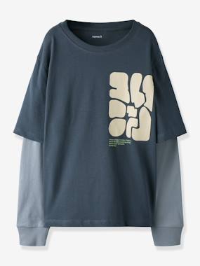 Garçon-T-shirt manches longues garçon effet superposé name it