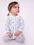Baby pyjamas with heart print collar by PETIT BATEAU light blue - vertbaudet enfant 
