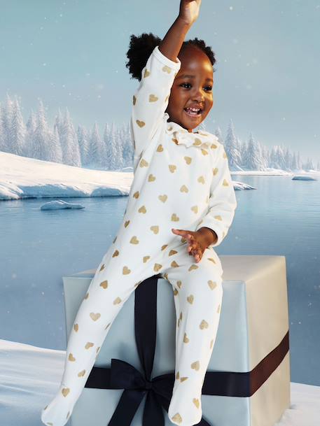 Baby pyjamas with back opening by PETIT BATEAU white - vertbaudet enfant 
