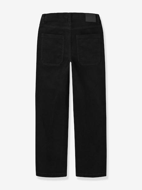Pantalon droit en velours côtelé garçon name it noir - vertbaudet enfant 