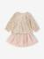 Skirt and top set for baby girls rose - vertbaudet enfant 