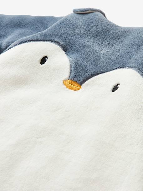 Gigoteuse hiver manches amovibles en polaire PINGOUIN écru / gris - vertbaudet enfant 