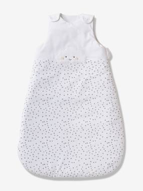 Bedding & Decor-Sleeveless Baby Sleep Bag, NUAGE BLANC