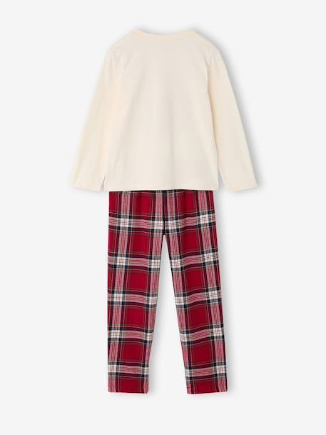 2-piece pyjamas Family Capsule for boys ecru - vertbaudet enfant 