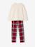 Pyjama garçon Noël Capsule Famille écru - vertbaudet enfant 