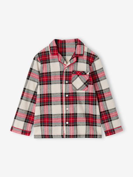 Pyjama enfant mixte Capsule Famille rouge - vertbaudet enfant 