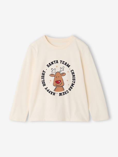2-piece pyjamas Family Capsule for boys ecru - vertbaudet enfant 