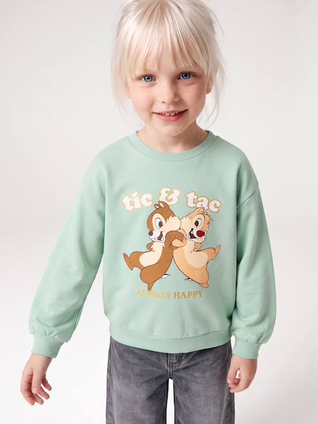 Sweat Disney Tic & Tac bleu grisé - vertbaudet enfant 