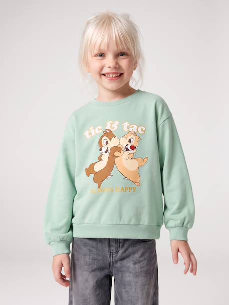 Sweat Disney Tic & Tac bleu grisé - vertbaudet enfant 