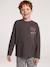 Long-sleeved Hot Wheels T-shirt for boys grey - vertbaudet enfant 