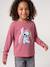 T-shirt manches longues Lilo et Stitch vieux rose - vertbaudet enfant 
