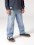 Straight-leg jeans for boys brut denim+stone - vertbaudet enfant 