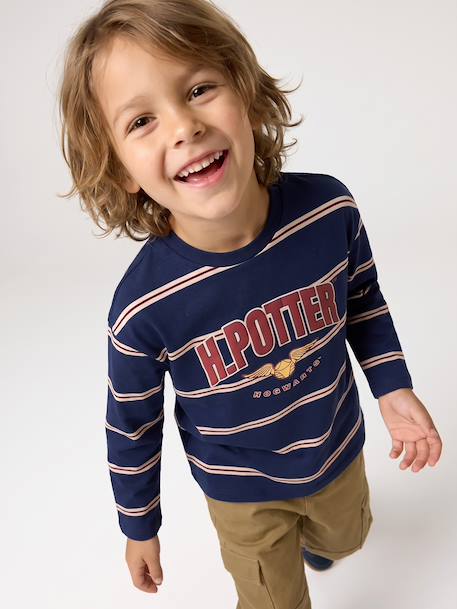 Harry Potter long-sleeved T-shirt for boys navy blue - vertbaudet enfant 