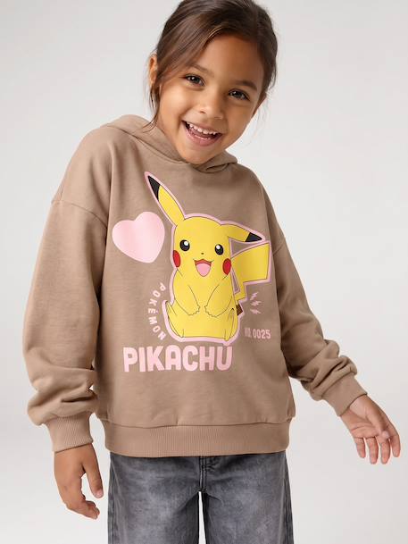 Pikachu hooded sweatshirt for girls hazel - vertbaudet enfant 