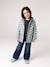 Printed hooded raincoat for girls green+multicoloured+navy blue+vanilla - vertbaudet enfant 