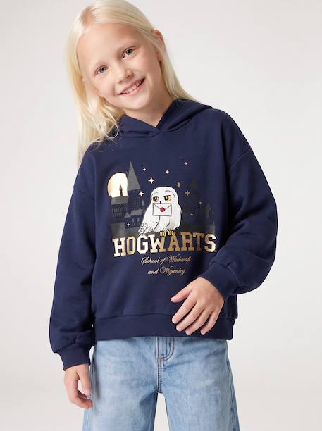 Sweat à capuche Harry Potter marine - vertbaudet enfant 