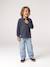 Long-sleeved polo shirts for boys slate blue - vertbaudet enfant 