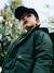 Parka garçon capuche amovible lichen - vertbaudet enfant 