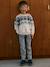 Jean garçon large facile à enfiler denim bleached+denim brut+gris+stone - vertbaudet enfant 