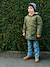 Coupe vent long enfant garçon olive - vertbaudet enfant 