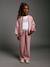 Sweat zippé fille vieux rose - vertbaudet enfant 