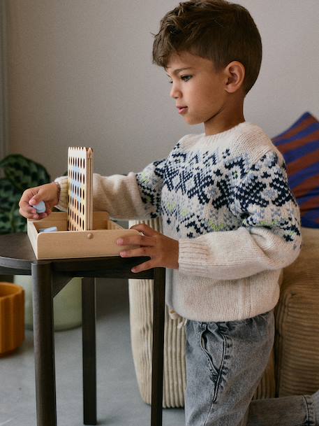 Jeu 4 en ligne en bois FSC® bois - vertbaudet enfant 