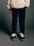 Corduroy Trousers, Easy to Slip On, for Boys beige+navy blue+slate blue - vertbaudet enfant 