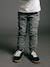 Denim joggers for boys light grey denim - vertbaudet enfant 