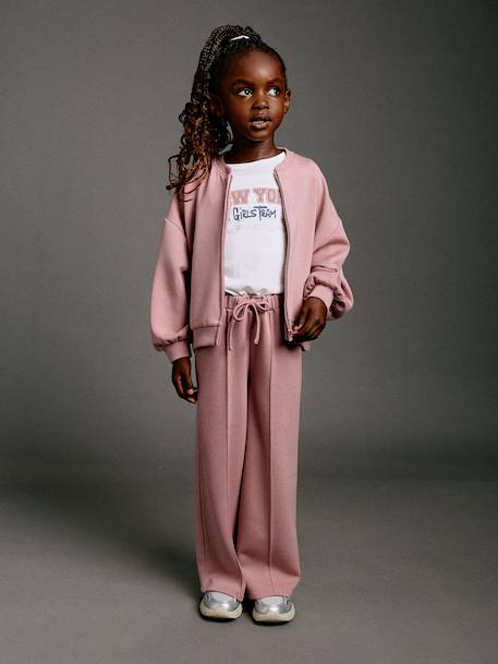 T-shirt manches longues fille écru - vertbaudet enfant 