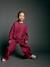 Sweatshirt and joggers set for girls plum - vertbaudet enfant 
