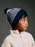 boys hat, snood and gloves set navy blue - vertbaudet enfant 