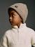Hat, snood and gloves set for boys taupe - vertbaudet enfant 