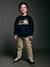 Sweat col rond garçon marine - vertbaudet enfant 