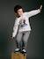 Long-sleeved T-shirt for boys sage green+white - vertbaudet enfant 
