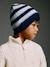 Ensemble garçon bonnet, snood et mitaines blanc chiné - vertbaudet enfant 