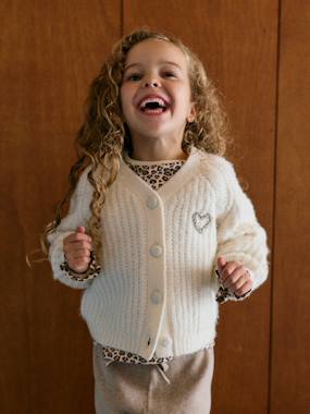 Gilet boutonné fille - vertbaudet enfant