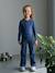 T-shirt manches longues technique fille bleu moyen - vertbaudet enfant 