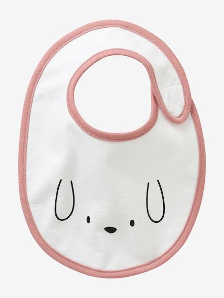 Pack of 5 Animal Bibs for Newborns Light Blue - vertbaudet enfant 