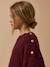 Pull perlée bordeaux - vertbaudet enfant 