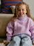 Loose-fit jumper for girls violet - vertbaudet enfant 